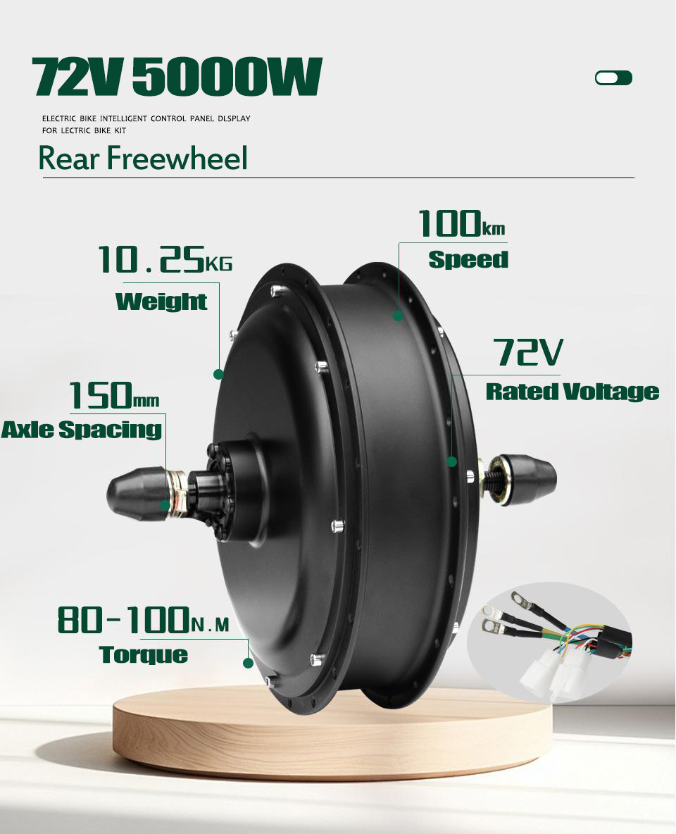 New MTX39 72V 5000W EBike Conv - огляд і ціна Ebike Conversion Kit 72V 3000W