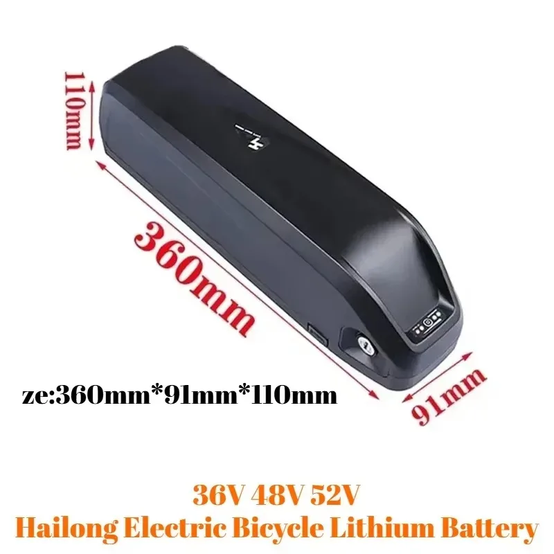 Hailong Electric Bicycle Batte - огляд і ціна Ebike Battery 48V 20Ah Hailong