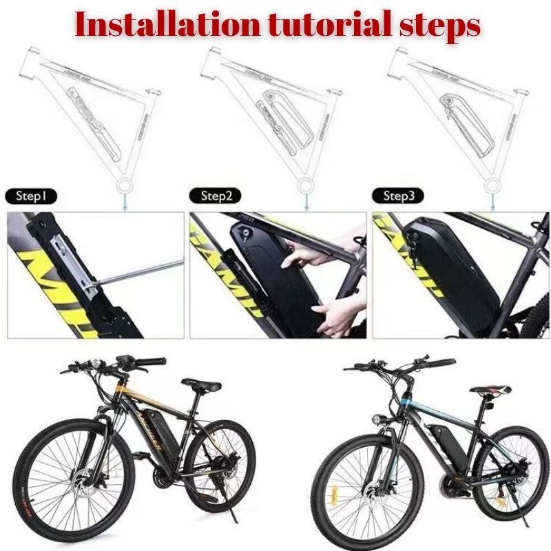 New Hailong Electric Bicycle B - огляд і ціна Ebike Battery 48V 20Ah Hailong